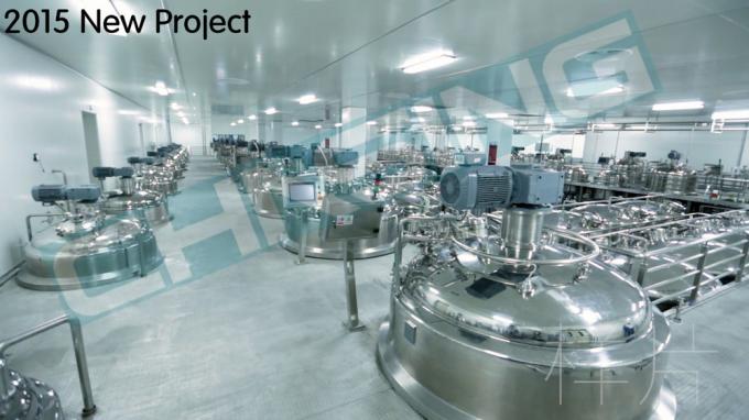 Shangai que persigue el homogeneizador y el vacío del mezclador de la planta de /Mixing de la máquina de la fabricación de jabón líquido
